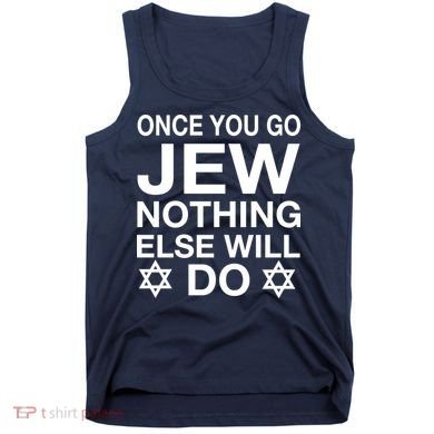 Once You Go Jew Hanukkah Tank Top