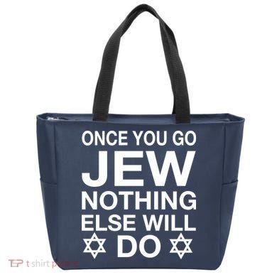Once You Go Jew Hanukkah Tote Bag
