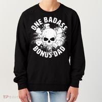 One Badass Bonus Dad Women's Sweatshirt thumb 0