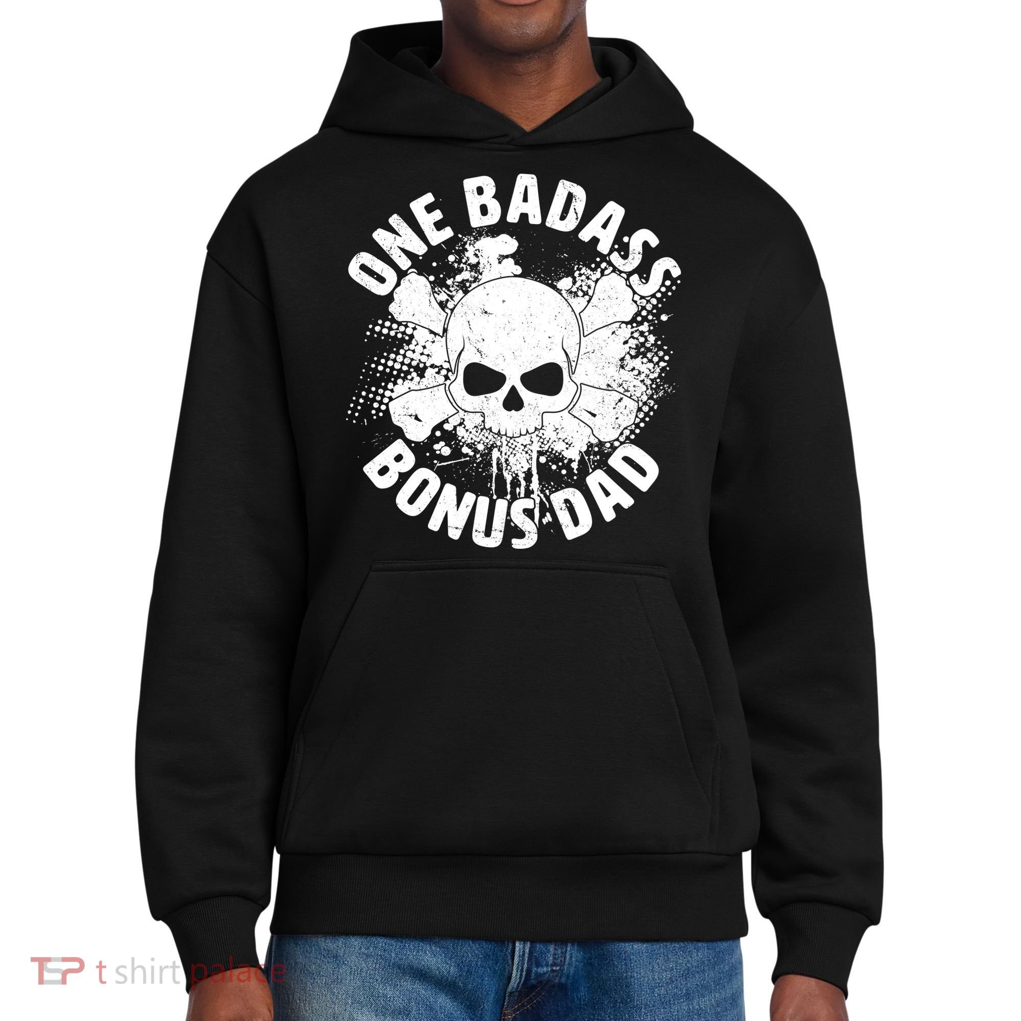 One Badass Bonus Dad District V.I.T. Heavyweight Hoodie