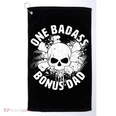 One Badass Bonus Dad Golf Towel