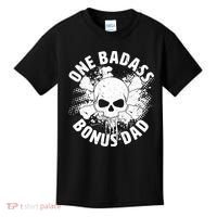 One Badass Bonus Dad Kids T-Shirt thumb 0
