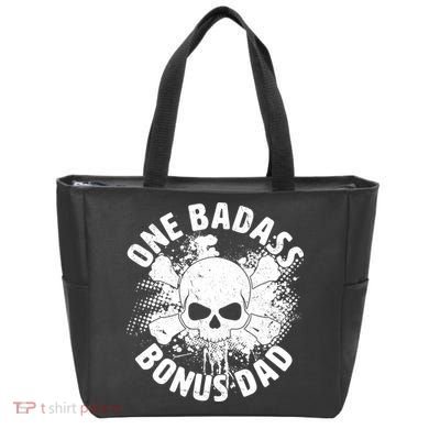 One Badass Bonus Dad Tote Bag