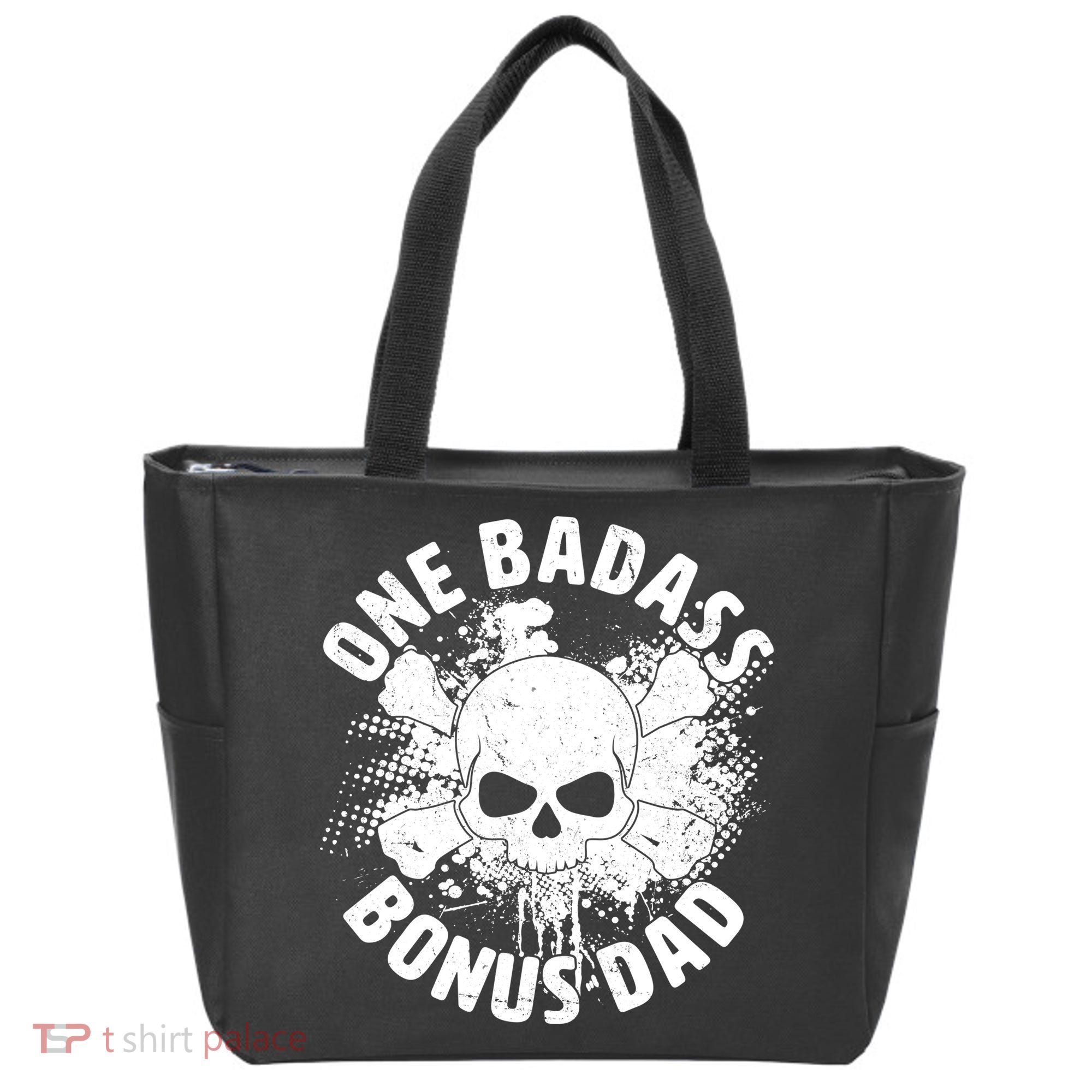 One Badass Bonus Dad Tote Bag