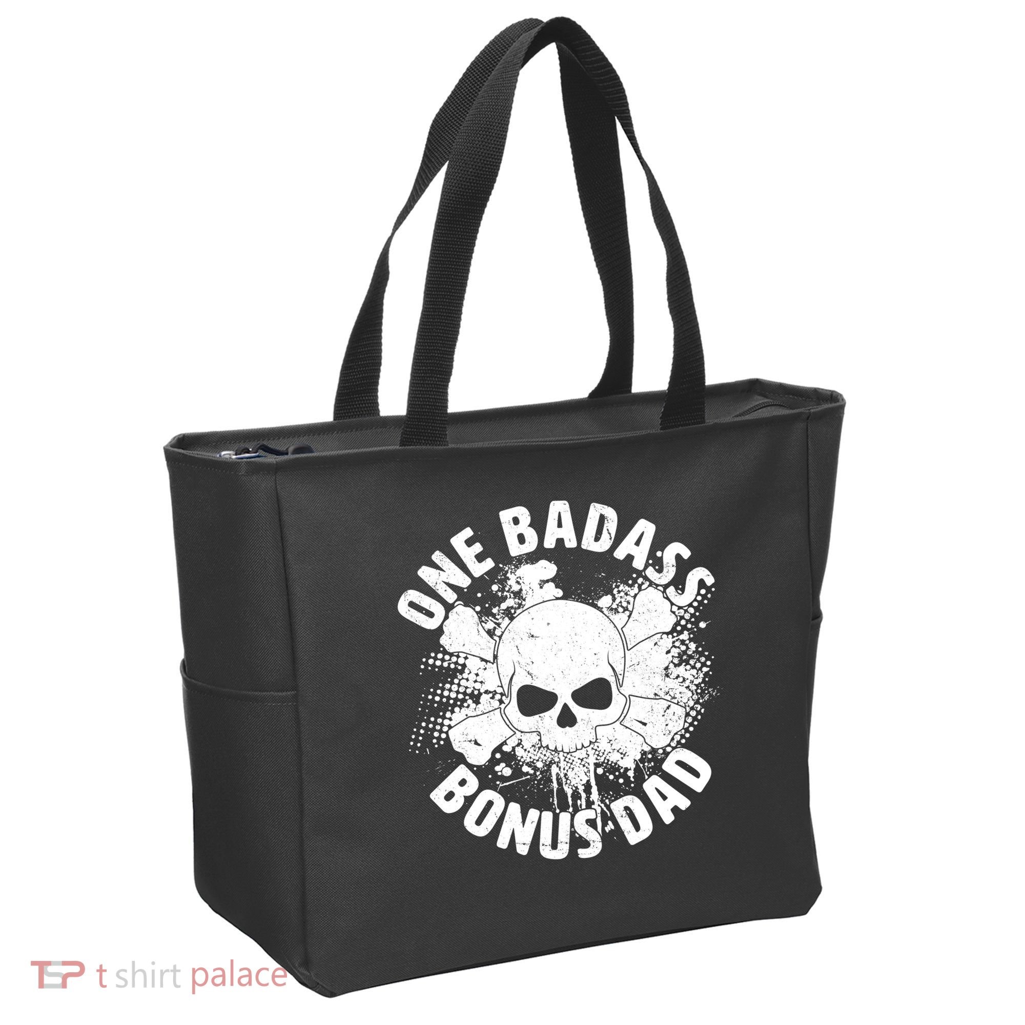 One Badass Bonus Dad Tote Bag