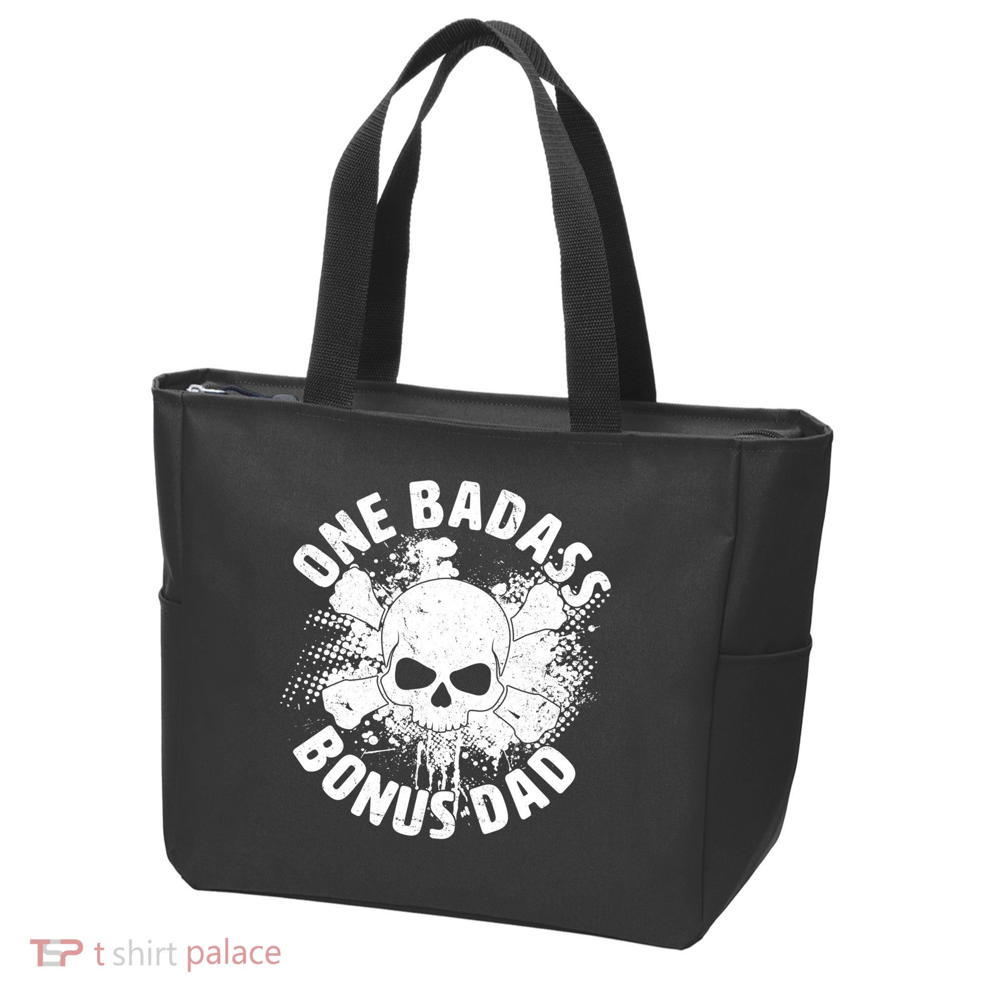 One Badass Bonus Dad Tote Bag