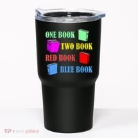One Book Two Book Red Book Blue Book Tumbler thumb 0