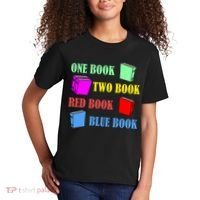 One Book Two Book Red Book Blue Book Kids T-Shirt thumb 2