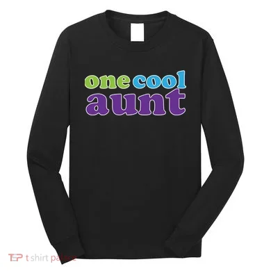 One Cool Aunt Long Sleeve Shirt