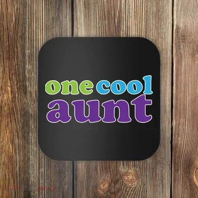 One Cool Aunt Coaster