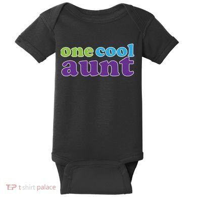 One Cool Aunt Baby Bodysuit
