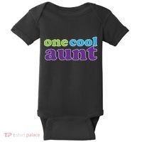 One Cool Aunt Baby Bodysuit thumb 0