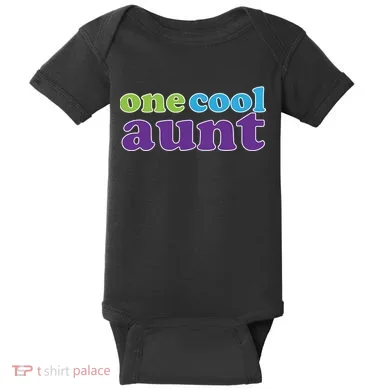 One Cool Aunt Baby Bodysuit