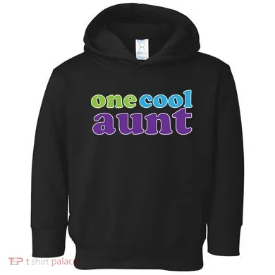 One Cool Aunt Toddler Hoodie