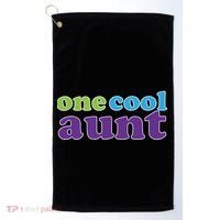 One Cool Aunt Golf Towel thumb 0