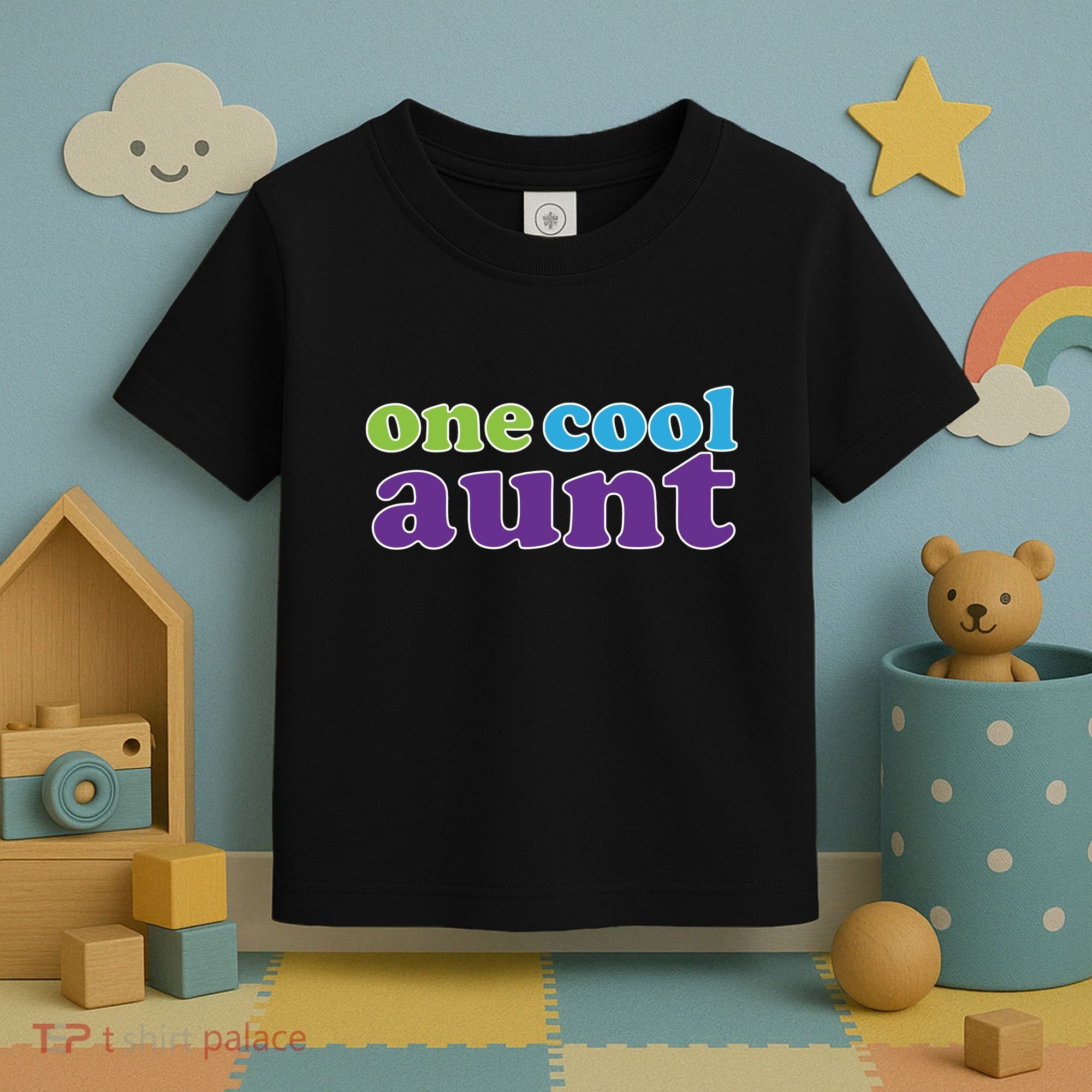 One Cool Aunt Toddler T-Shirt