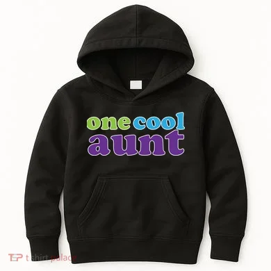 One Cool Aunt Kids Hoodie
