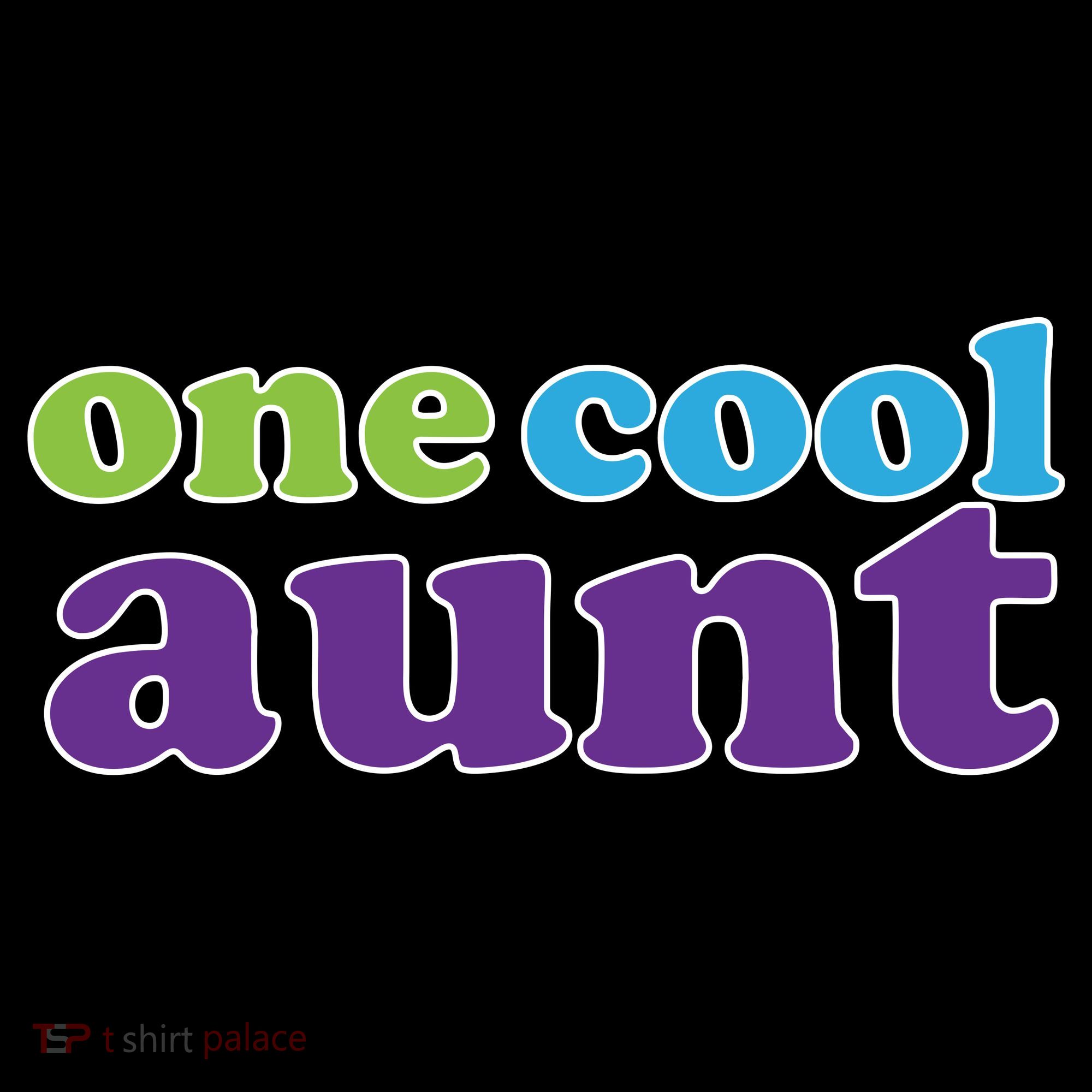 One Cool Aunt Kids Long Sleeve Shirt