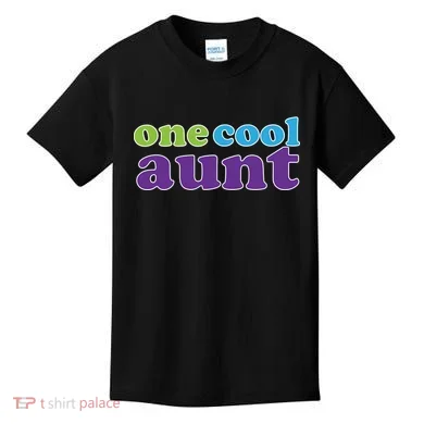 One Cool Aunt Kids T-Shirt