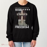 One Died For Your Soul And Freedom Women's Sweatshirt thumb 0