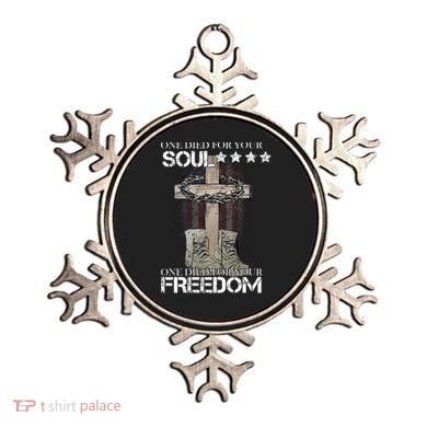 One Died For Your Soul And Freedom Ornament