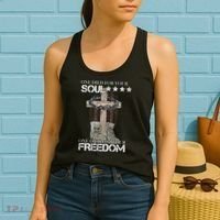 One Died For Your Soul And Freedom Women's Tank Top thumb 2