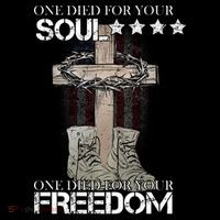 One Died For Your Soul And Freedom Visor thumb 3