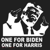 One For Biden One For Harris Pro Trump Women's Sweatshirt thumb 2