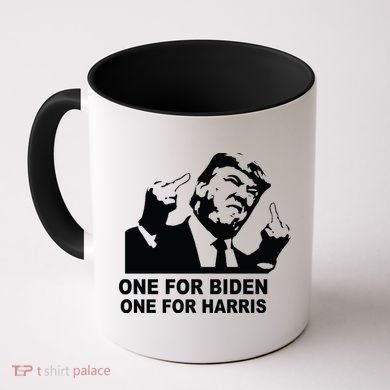 One For Biden One For Harris Pro Trump Coffee Mug