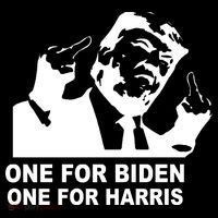One For Biden One For Harris Pro Trump Coaster thumb 2