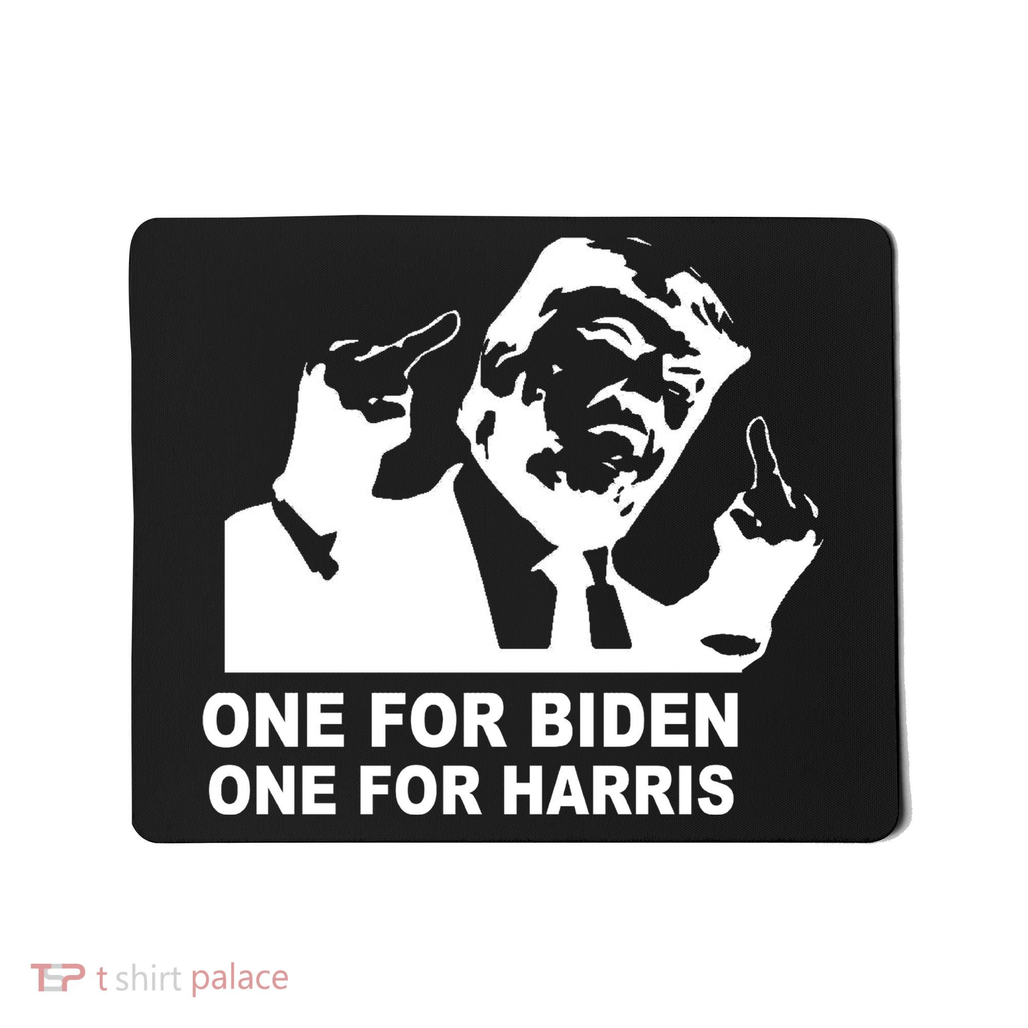 One For Biden One For Harris Pro Trump Mousepad