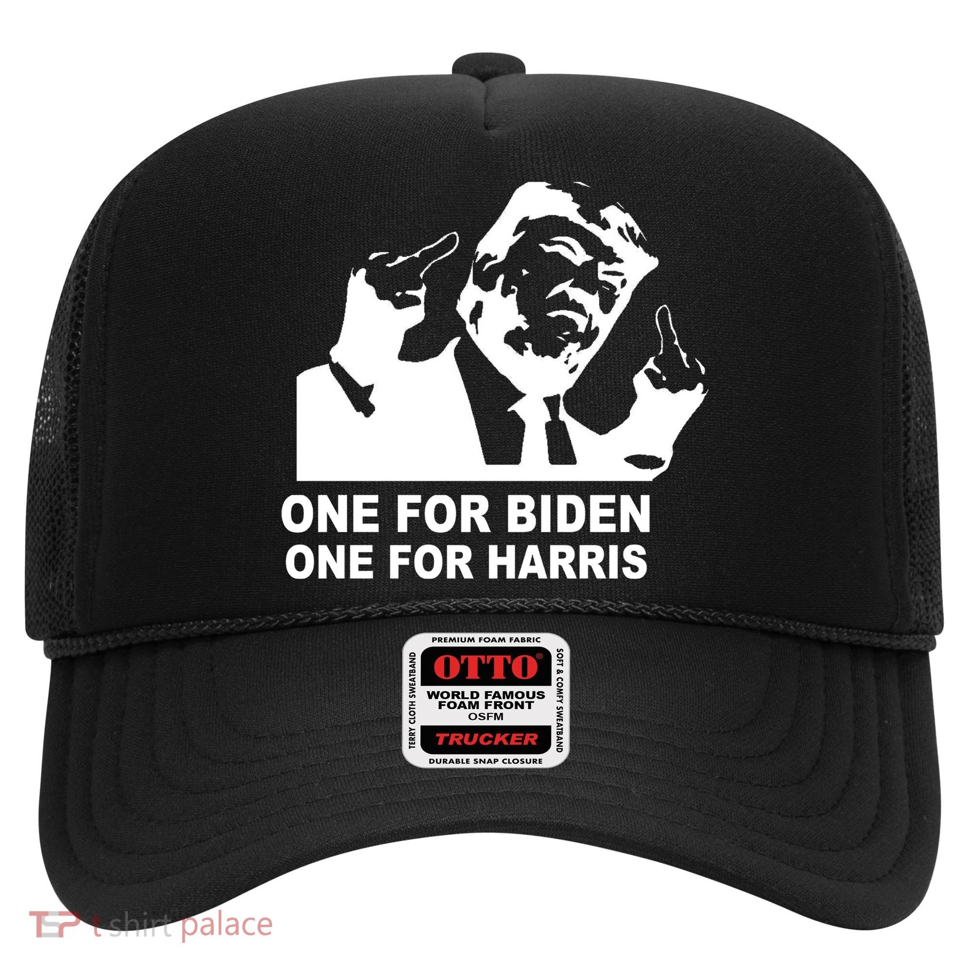 One For Biden One For Harris Pro Trump Hat