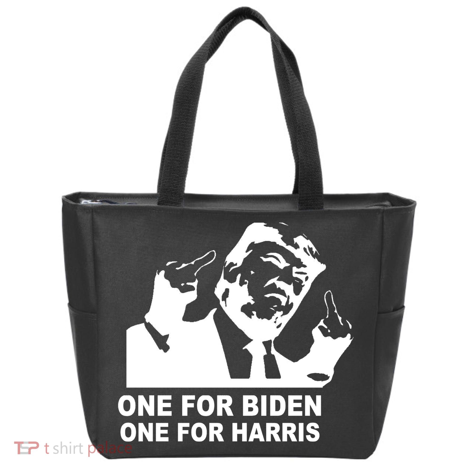 One For Biden One For Harris Pro Trump Tote Bag