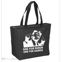 One For Biden One For Harris Pro Trump Tote Bag thumb 2