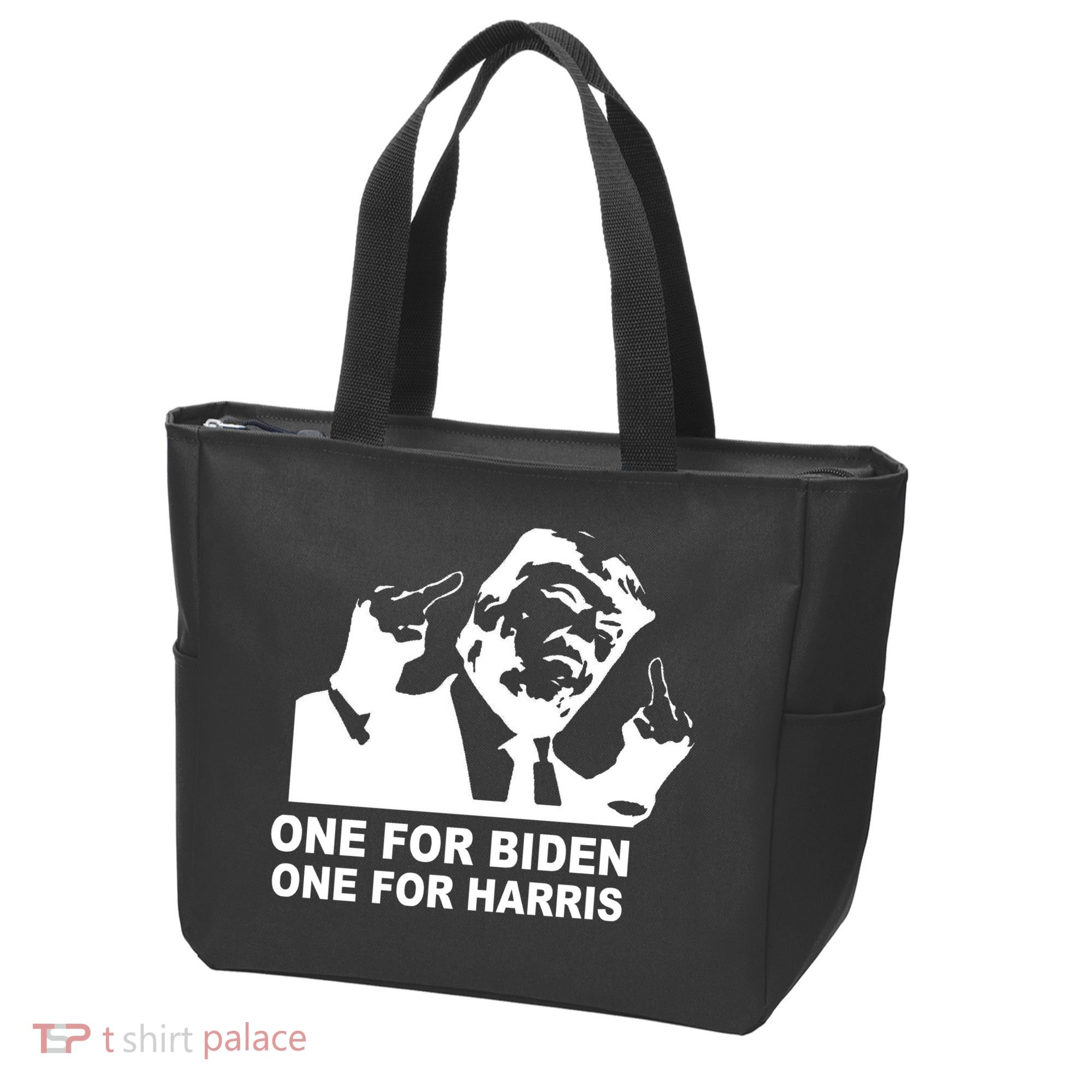 One For Biden One For Harris Pro Trump Tote Bag