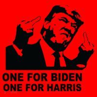 One For Biden One For Harris Pro Trump Santa Hat thumb 1