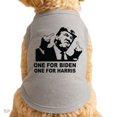 One For Biden One For Harris Pro Trump Doggie Tank