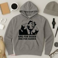 One For Biden One For Harris Pro Trump Hoodie thumb 3
