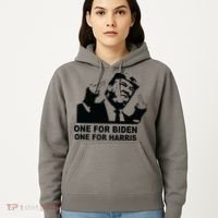 One For Biden One For Harris Pro Trump Hoodie thumb 5