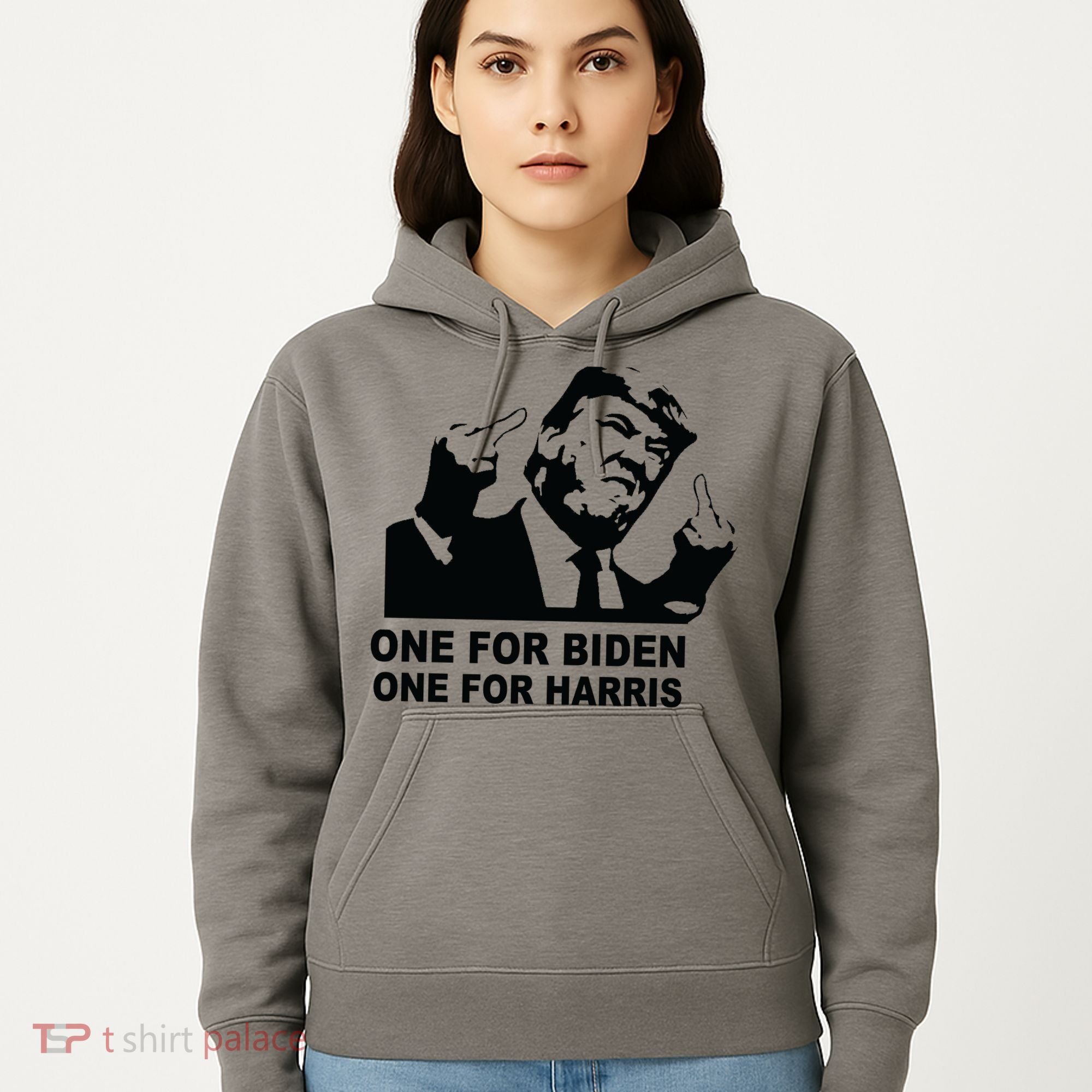 One For Biden One For Harris Pro Trump Hoodie
