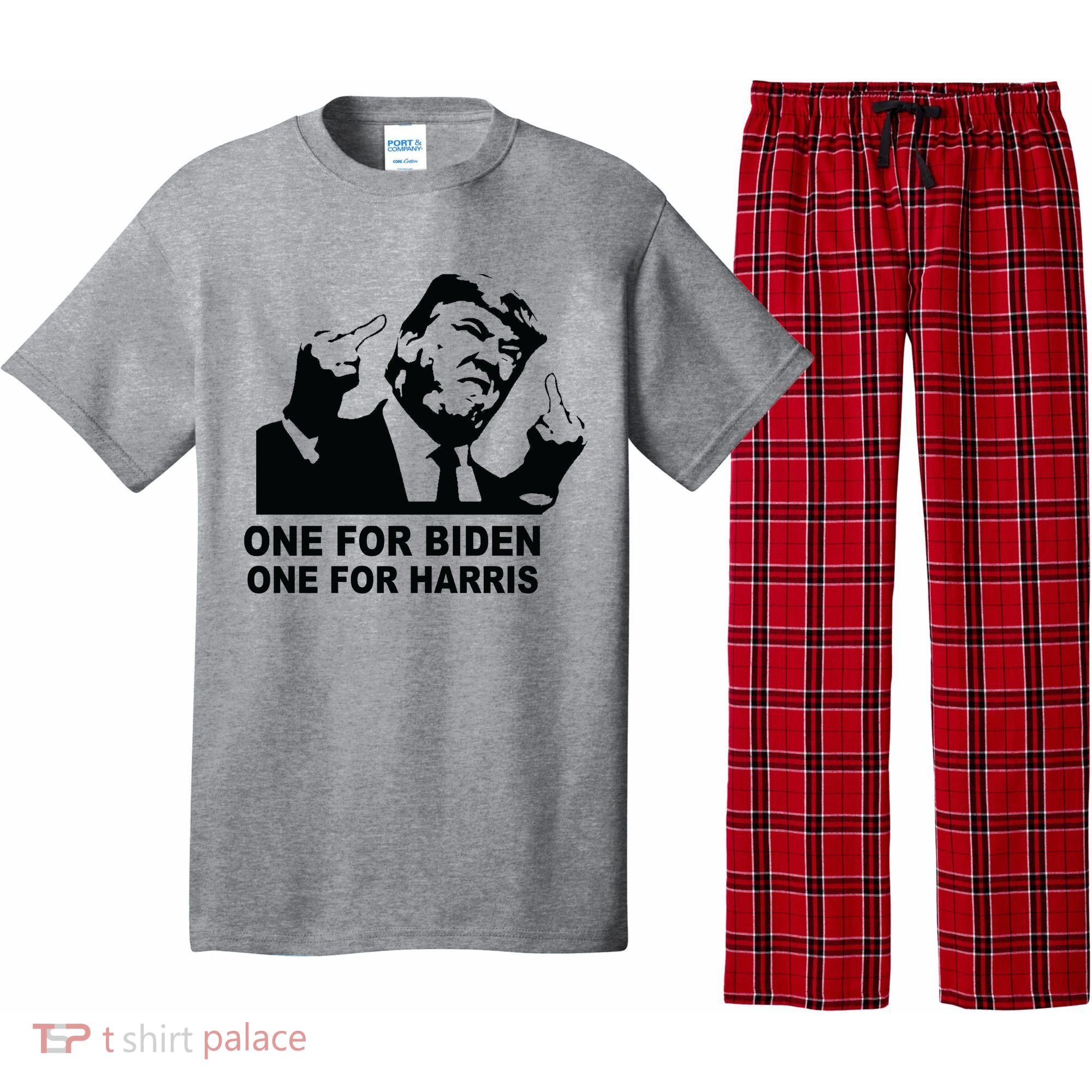 One For Biden One For Harris Pro Trump Pajama Set