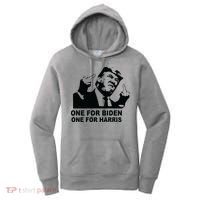One For Biden One For Harris Pro Trump Women's Hoodie thumb 0