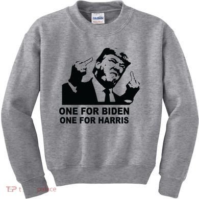 One For Biden One For Harris Pro Trump Kids Sweatshirt