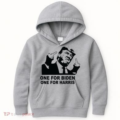 One For Biden One For Harris Pro Trump Kids Hoodie