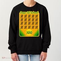 One Hundred Days Of School Crayons Women's Sweatshirt thumb 0