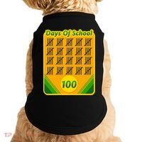 One Hundred Days Of School Crayons Doggie Tank thumb 0