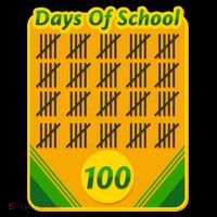 One Hundred Days Of School Crayons Coffee Mug thumb 5