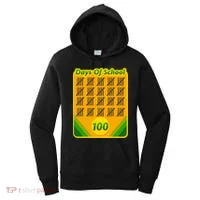 One Hundred Days Of School Crayons Women's Hoodie thumb 0