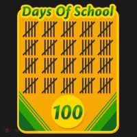 One Hundred Days Of School Crayons Ornament thumb 1