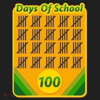 One Hundred Days Of School Crayons Hat thumb 2